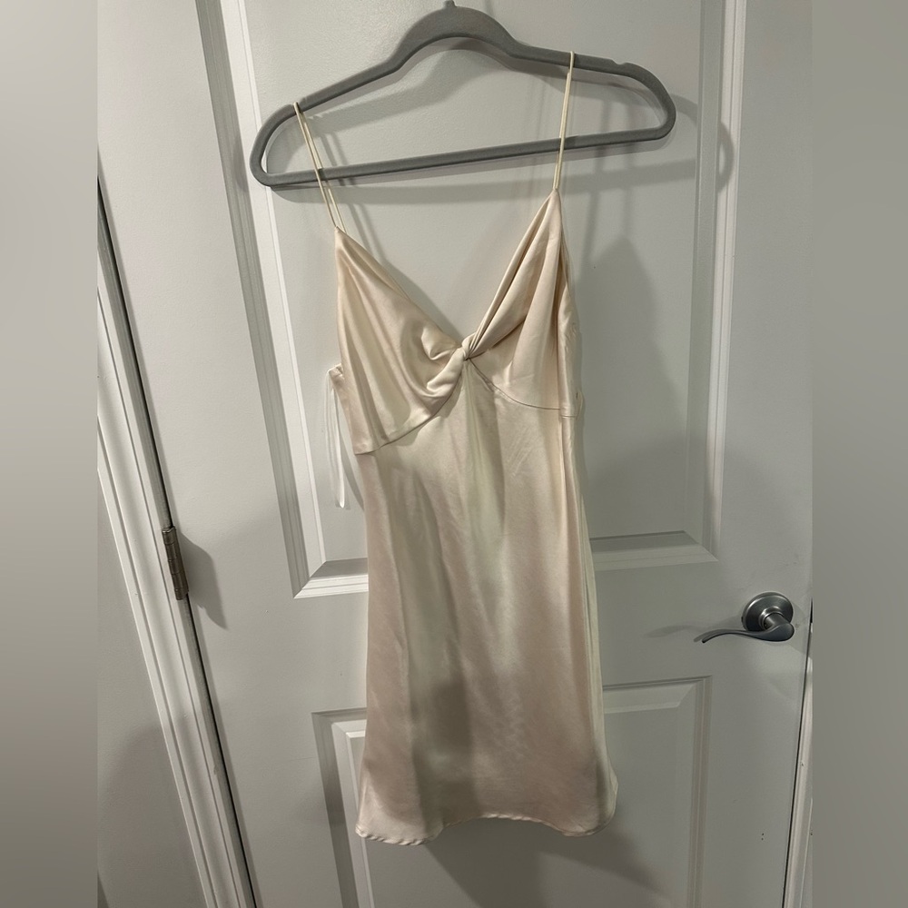 Princess Polly Marilyn Mini Dress Champagne